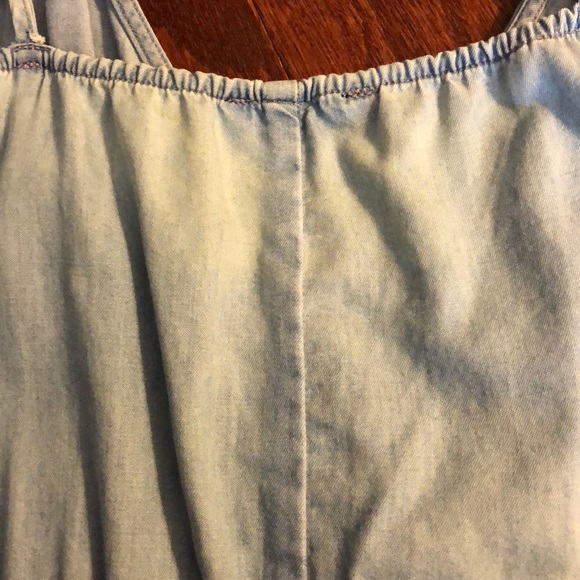 Express Ruffle Chambray Sundress - Picture 5 of 5